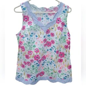 Crown & Ivy Floral Cotton Fabric PL